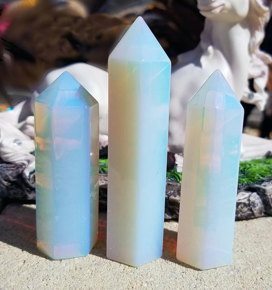 Opalite tower Crystal wholesale support mixed customization Wholesale Crystals USA