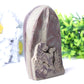 4.6" Unique Helan Ink Stone Crystal Carvings Free Form