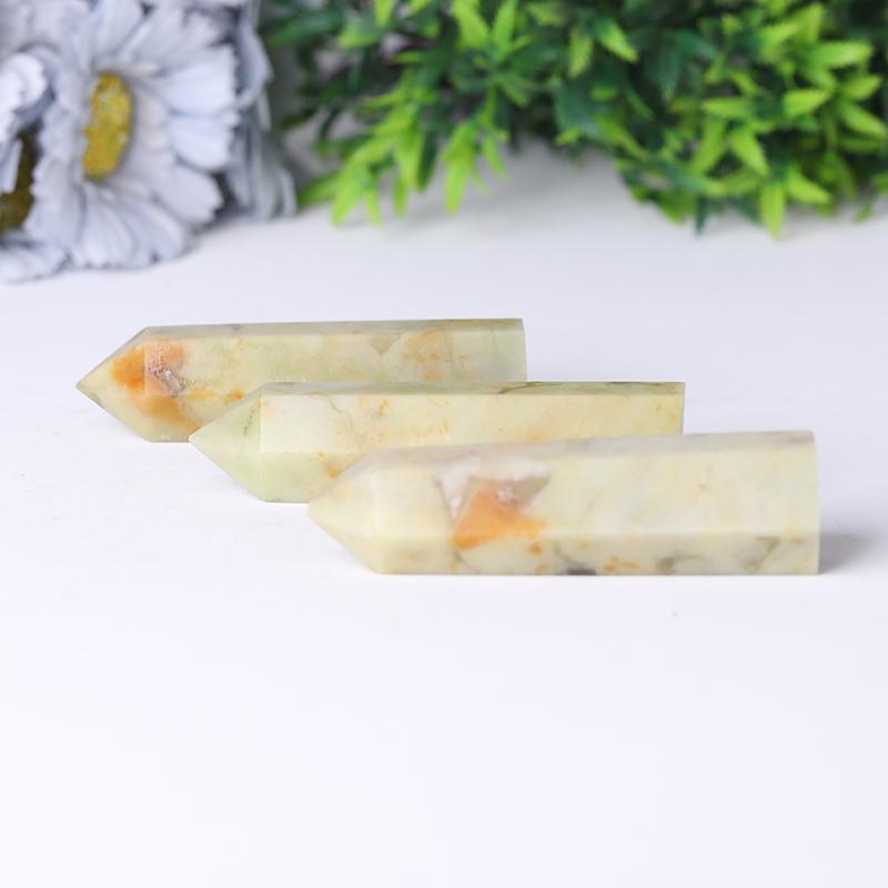 Serpentine Jade Points Wholesale Crystals USA