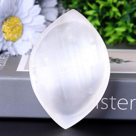 4.2" Polished Selenite Bowl