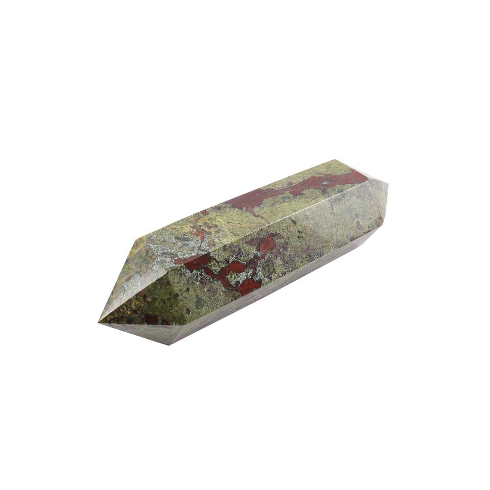 Set of 5 Dragon Blood Stone Double Terminated Points Wholesale Crystals USA