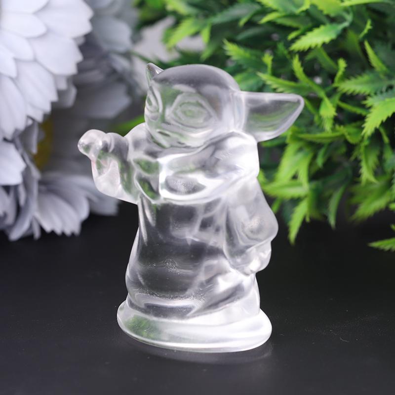 2.5" Clear Quartz Master Crystal Carvings Wholesale Crystals USA