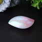 2.6" Selenite Aura Angel Crystal Palm Stone Wholesale Crystals USA