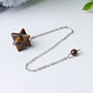 0.5" Merkaba Pendulum Wholesale Crystals USA