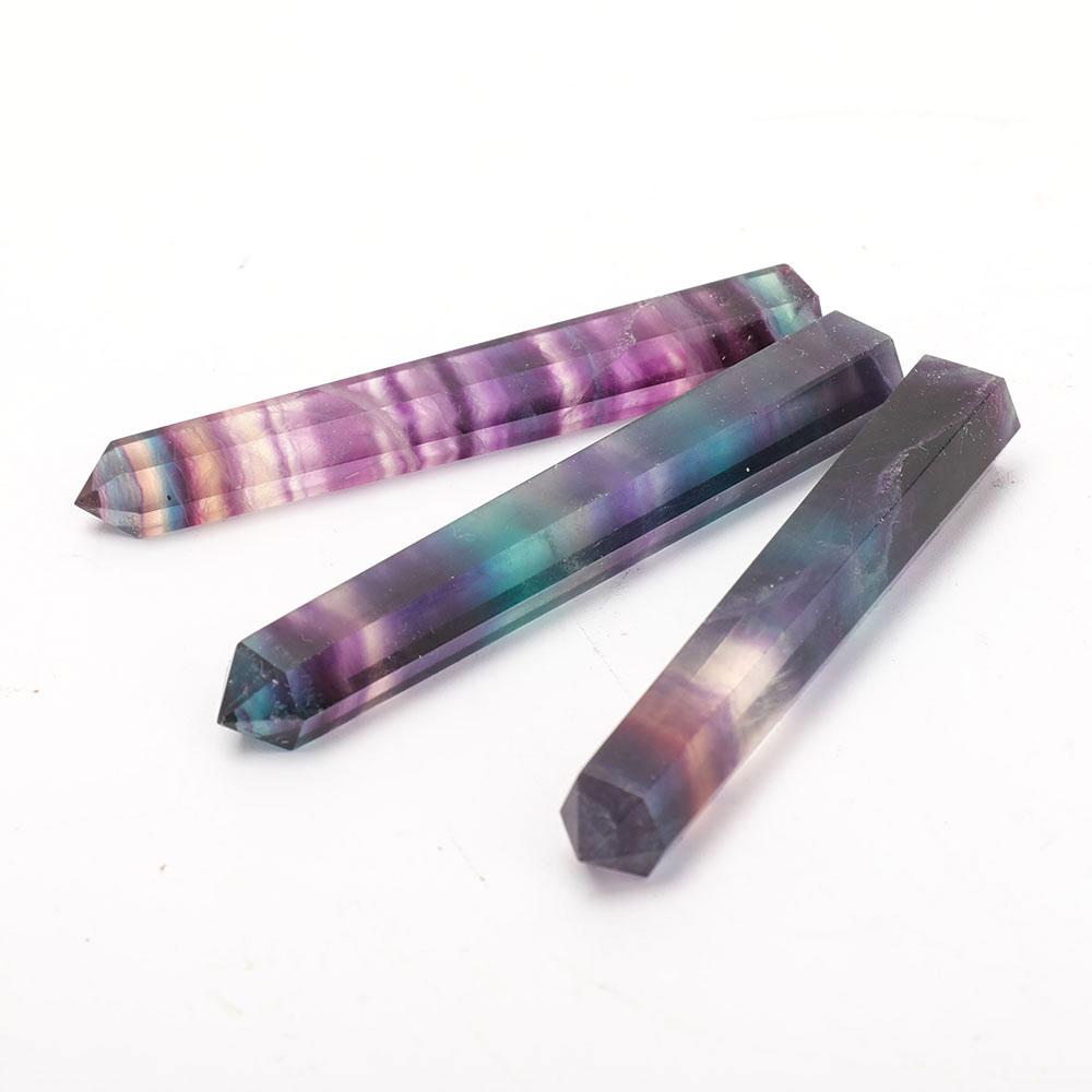 Set of 3 Fluorite Points Wholesale Crystals USA