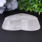 3.5" Clear Quartz Heart Shape Bowl Crystal Carvings Wholesale Crystals USA