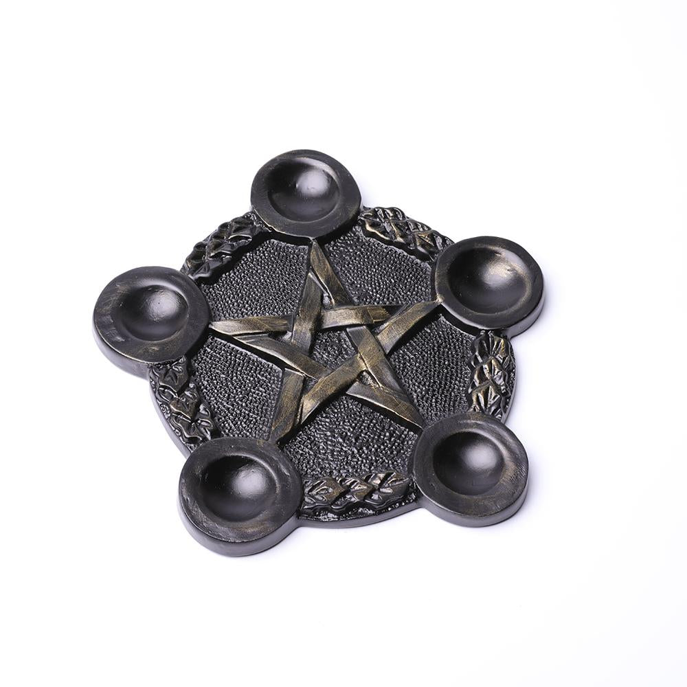 Resin Pentagram Plate Base