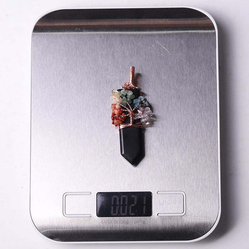 2.5" Tree of Life Crystal Pendant Wholesale Crystals USA