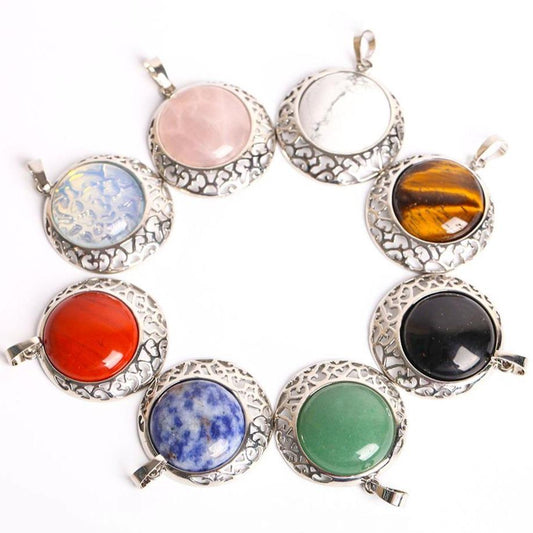 Healing Chakra Quartz Stone Crystal Pendant Wholesale Crystals USA
