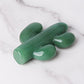 3.1" Green Aventurine Cactus Crystal Carvings Wholesale Crystals USA