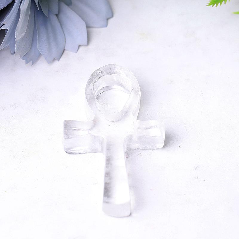 2" Egypt Cross Crystal Carvings Wholesale Crystals USA