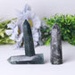 Wholesale Natual Crystal Healing Moss Agate Point Wand Tower Wholesale Crystals USA