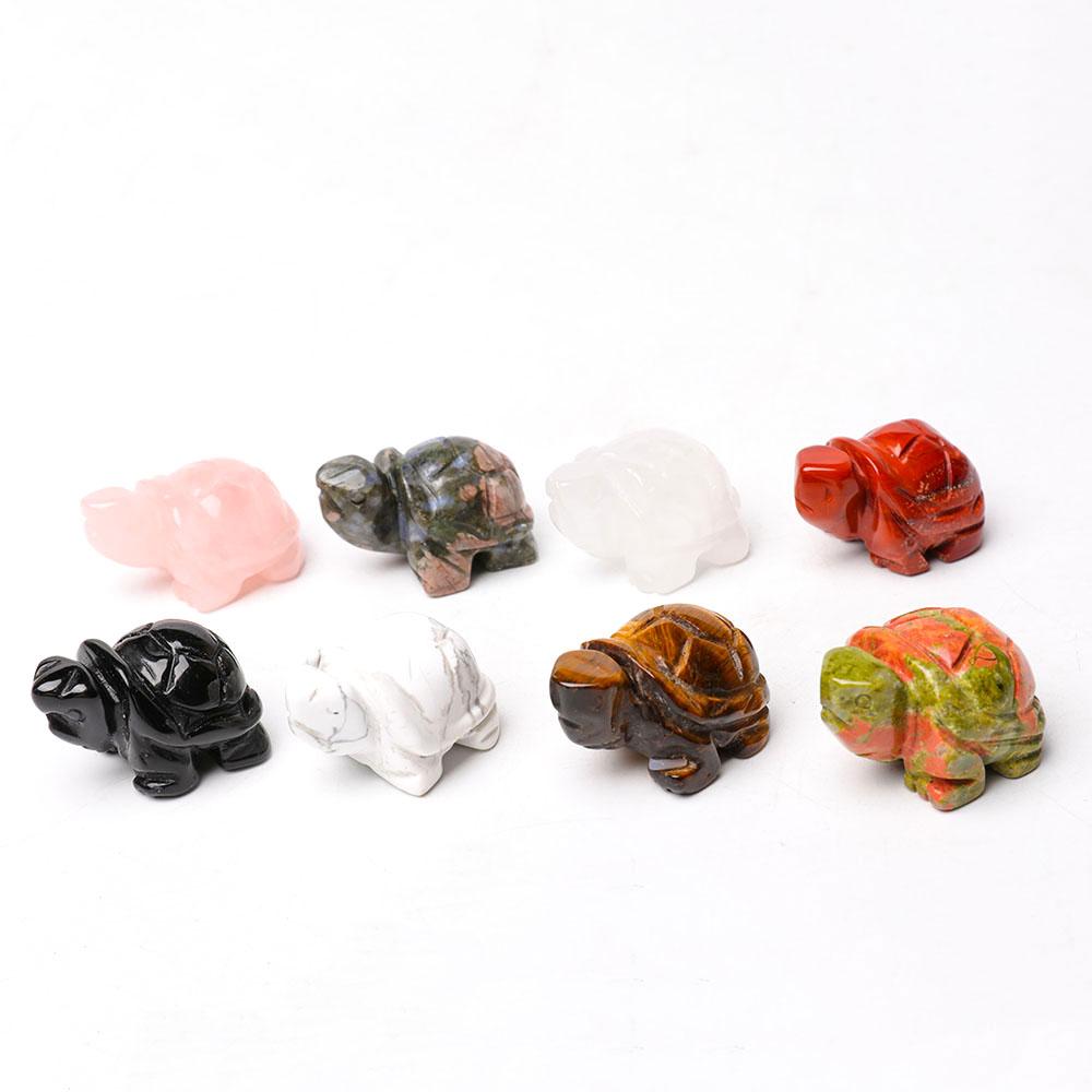1.5" Crystal Carving Turtles Wholesale Crystals USA