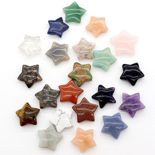 Healing Stones Crystals Star Shape Carving Wholesale Crystals USA