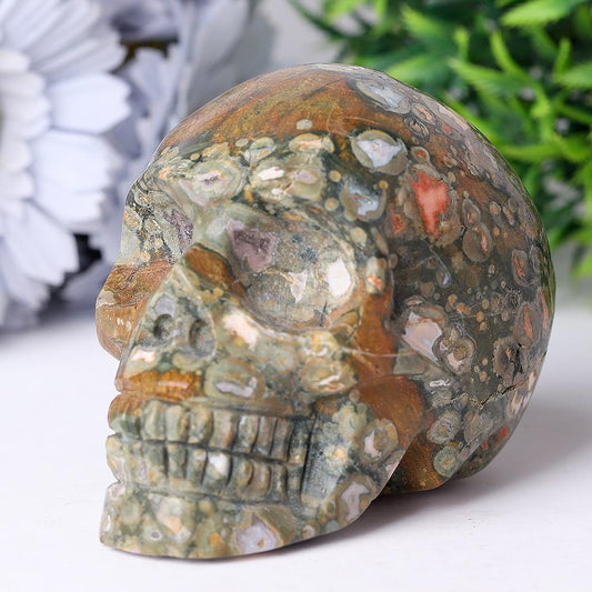 Ocean Jasper Crystal Skull Carvings Wholesale Crystals USA