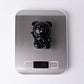 2.7" Black Obsidian Toy Bear Crystal Carvings Wholesale Crystals USA