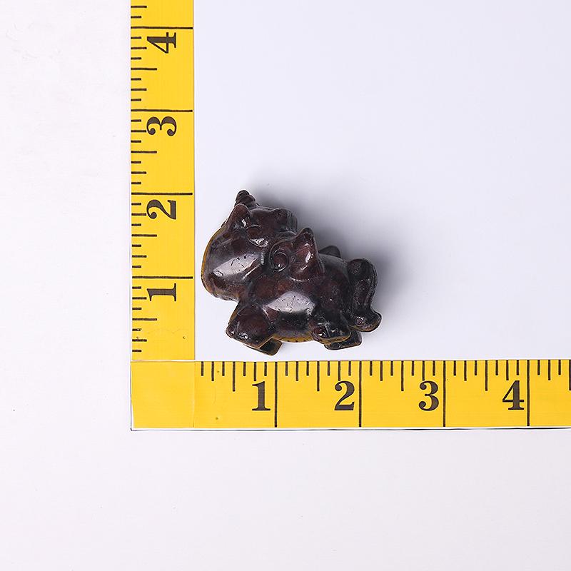 Natural Garnet Unicorn Hand Carving for Collection Wholesale Crystals USA