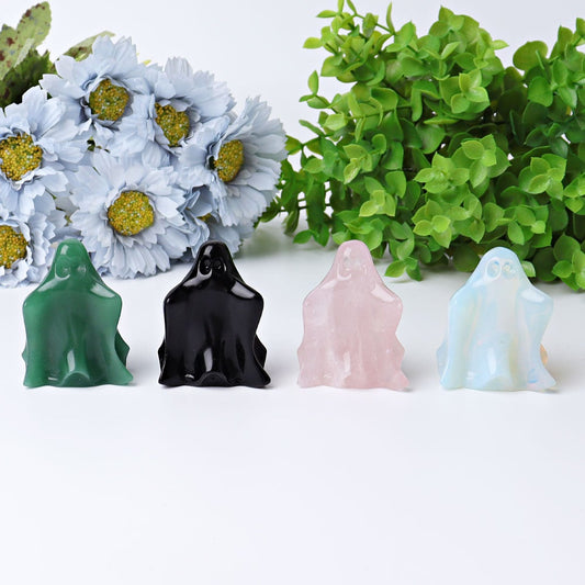 2.2" Ghost Crystal Carvings Wholesale Crystals USA