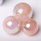 0.25kg Aura Rose Quartz Crystal Sphere Wholesale Crystals USA