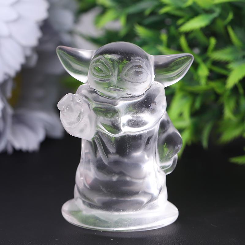 2.5" Clear Quartz Master Crystal Carvings Wholesale Crystals USA
