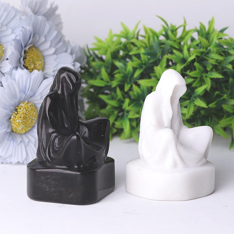2.1-3.4" Wizard Crystal Carvings for Halloween Wholesale Crystals USA