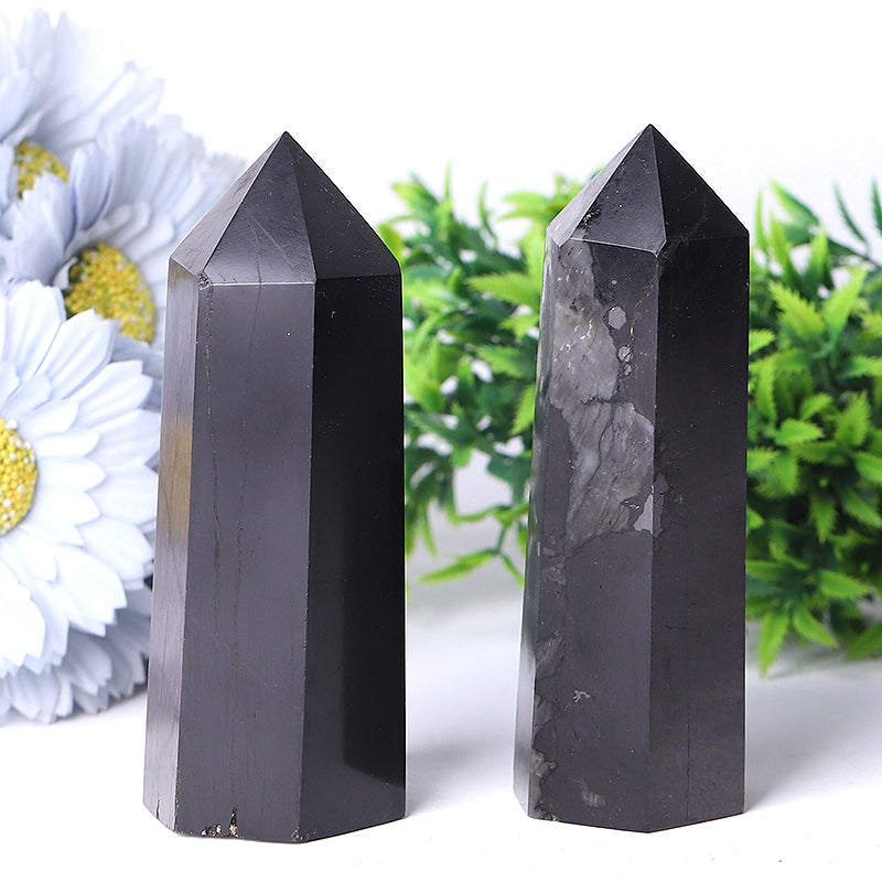 Unique 4.8" Hypersthene Tower