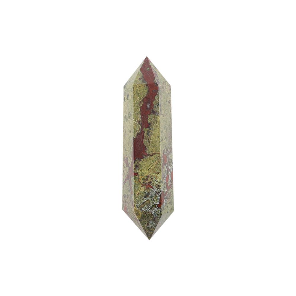 Set of 5 Dragon Blood Stone Double Terminated Points Wholesale Crystals USA