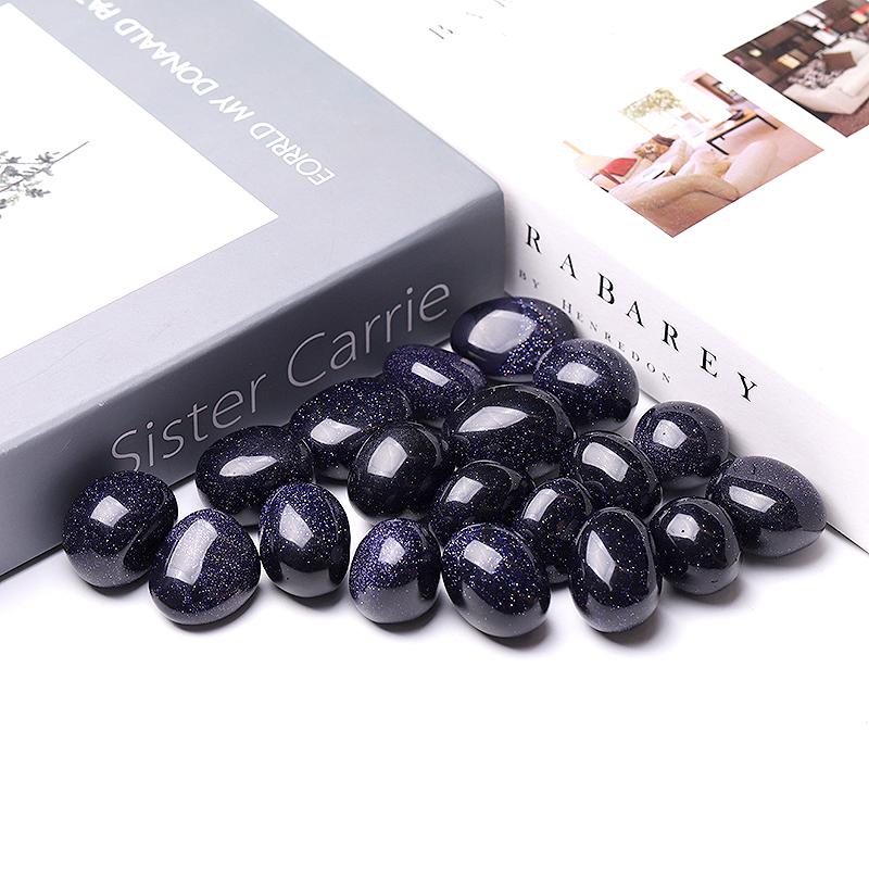 0.1kg Blue Sandstone Tumbles Crystal Tumbles for Healing Wholesale Crystals USA