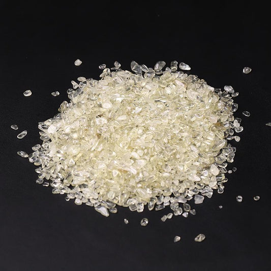 0.1kg Different Size Natural Citrine Chips Crystal Chips for Decoration Wholesale Crystals USA