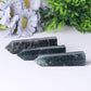 Wholesale Natual Crystal Healing Moss Agate Point Wand Tower Wholesale Crystals USA