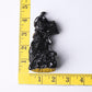 4.5" Black Obsdian Witch Crystal Carvings for Halloween Wholesale Crystals USA