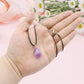 Natural Raw Amethyst Crystal Pendant Necklace Wholesale Crystals USA