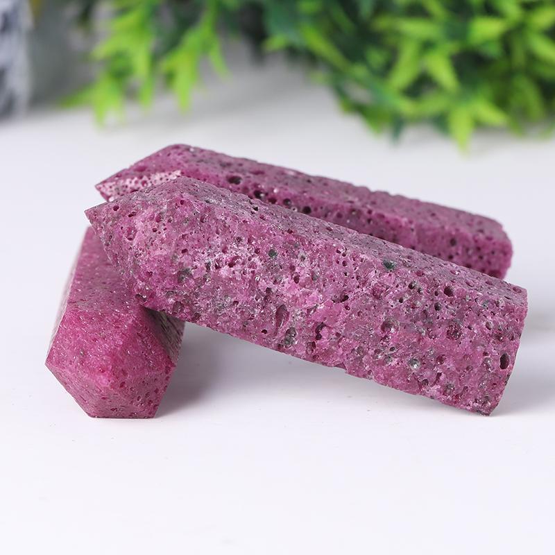 Ruby Honeycomb Point Tower for Collection Wholesale Crystals USA