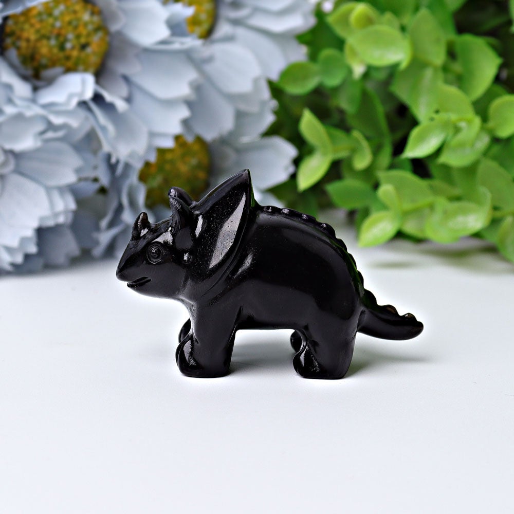 2.1" Dinosaur Crystal Carvings Wholesale Crystals USA
