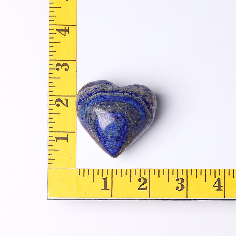 2.0-2.5" Lapis Heart Shape Crystal Carvings Wholesale Crystals USA