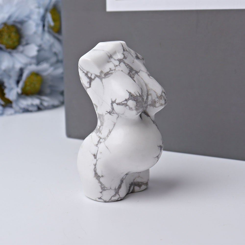 2.7" Howlite Model Carving Wholesale Crystals USA