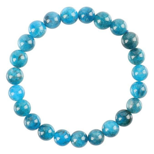 8mm Blue Apatite Bracelet Wholesale Crystals USA