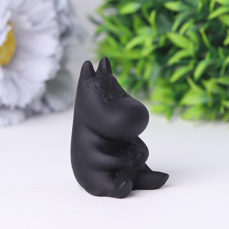 2" Black Obsidian Crystal Carvings Wholesale Crystals USA