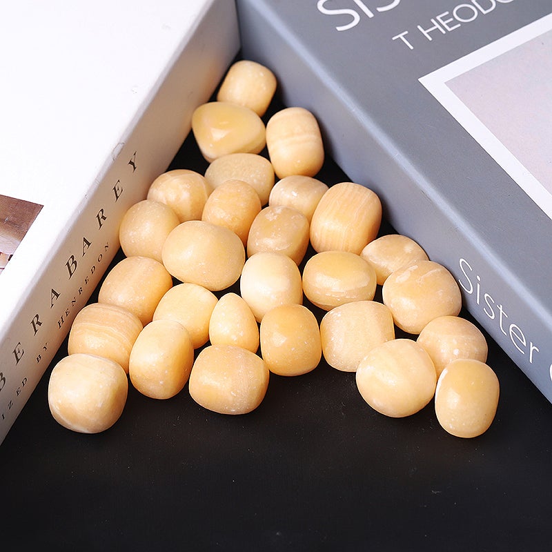 0.1kg Yellow Jade Cubes Wholesale Crystals USA