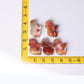 2" Wholesale Natural High Quality Beautiful Hand Carved Carnelian Elephant Crystal Figurine For Decoration