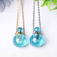 0.5ml Aura Angel Crystal Perfume Bottle Necklace DIY Wholesale Crystals USA