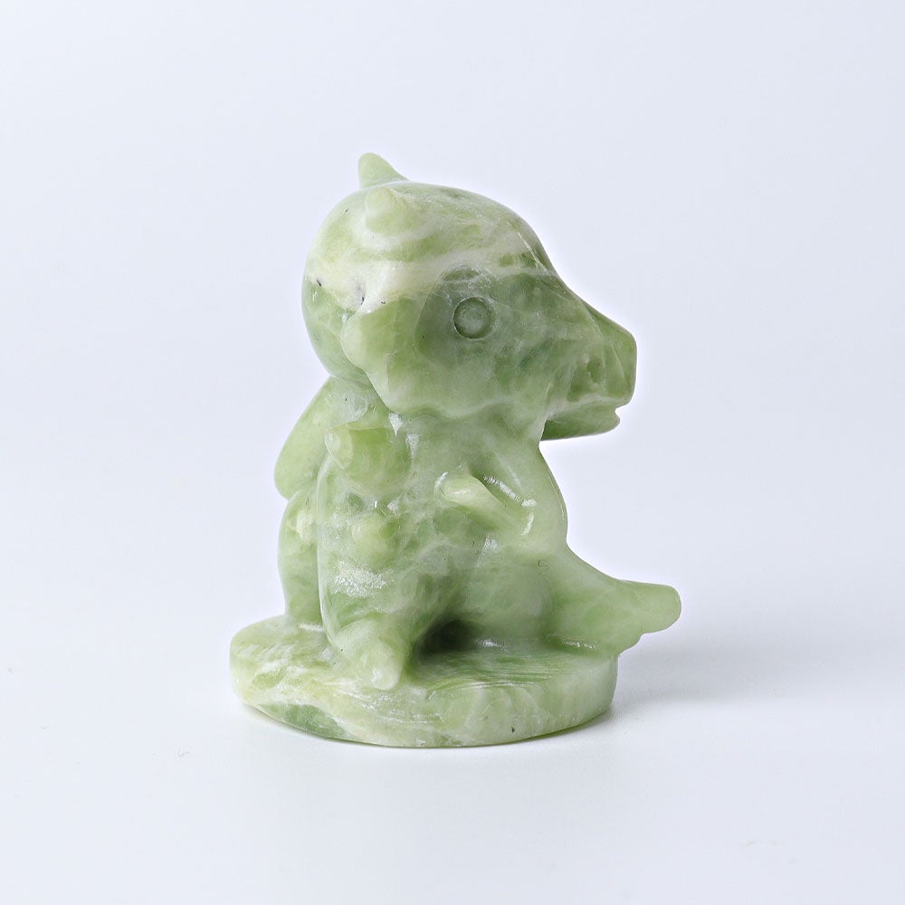 2" Jade Dinosaur Crystal Carvings Wholesale Crystals USA