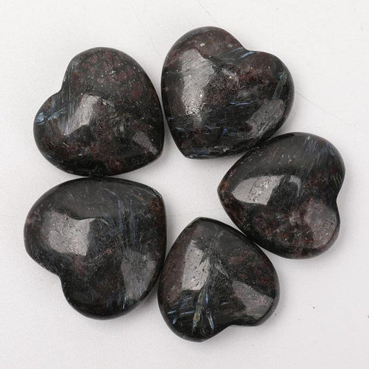 Astrophylite Heart Shape Carvings Wholesale Crystals USA