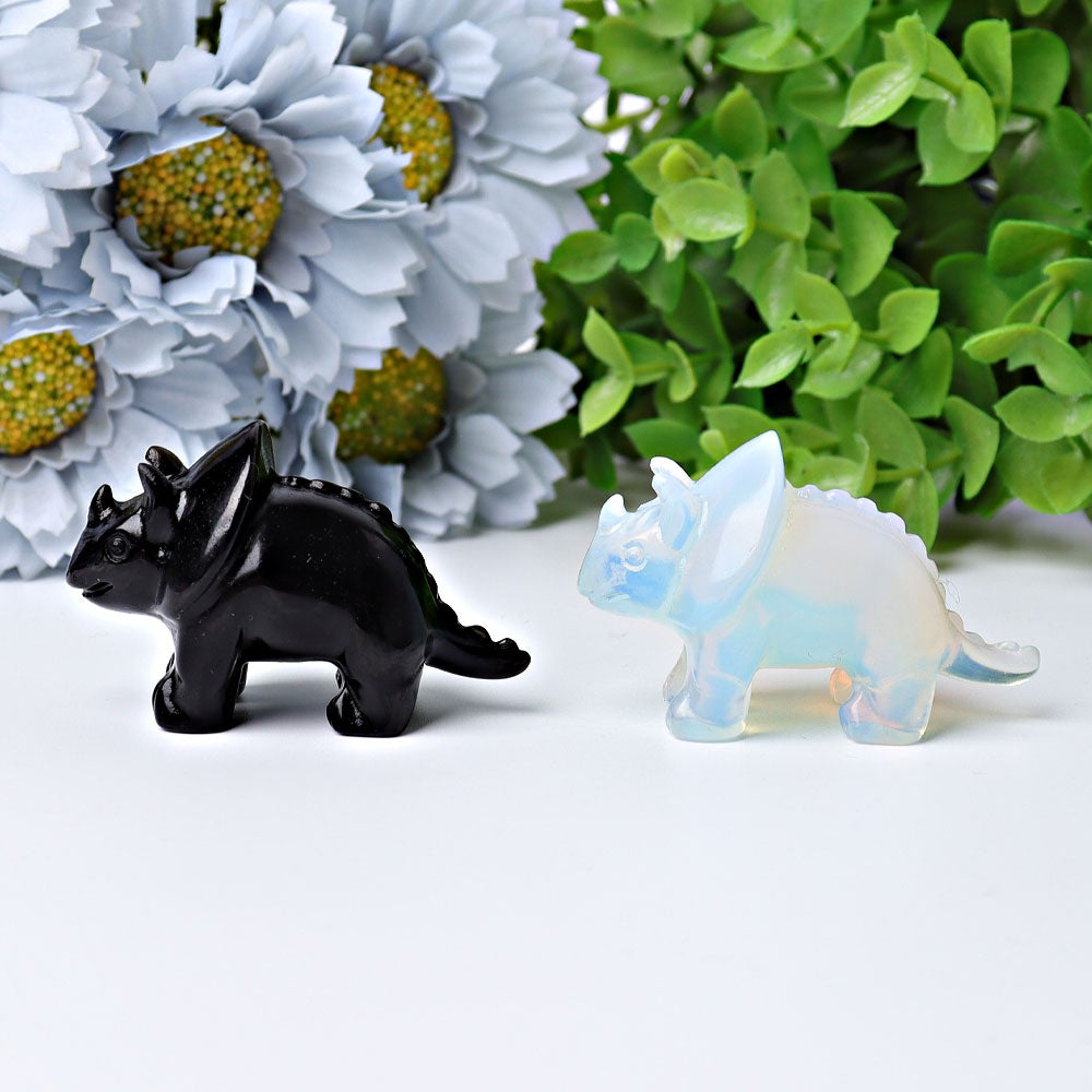 2.1" Dinosaur Crystal Carvings Wholesale Crystals USA