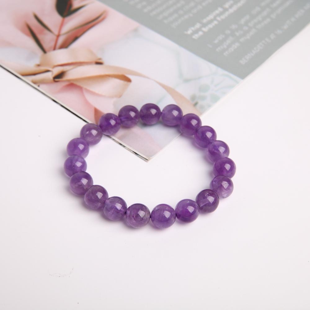 10mm Amethyst Crystal Bracelet Wholesale Crystals USA