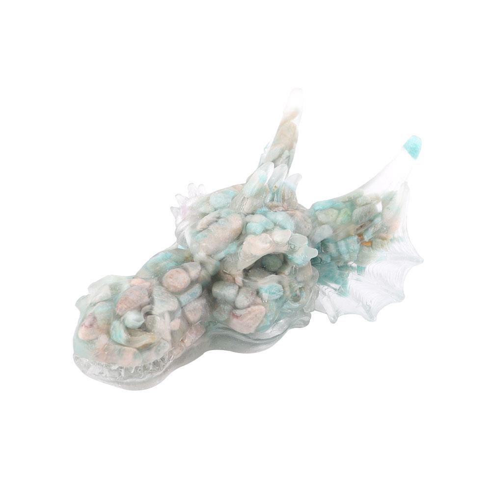 Resin Dragon Head Carvings
