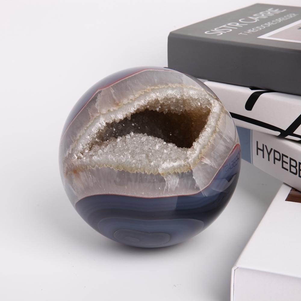 Big Druzy Agate Sphere #2 Wholesale Crystals USA