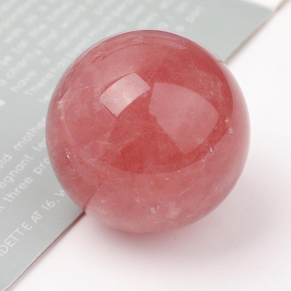 Strawberry Quartz Sphere Wholesale Crystals USA