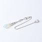 11.8" Long Chain Crystal Pendulum Wholesale Crystals USA