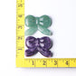2.3" Bow-knot Crystal Carvings for Christmas Wholesale Crystals USA